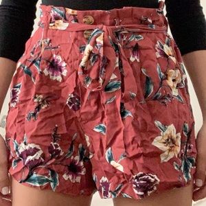 Flowery, flowy summer shorts!